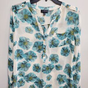 The Limited Floral Chiffon Top